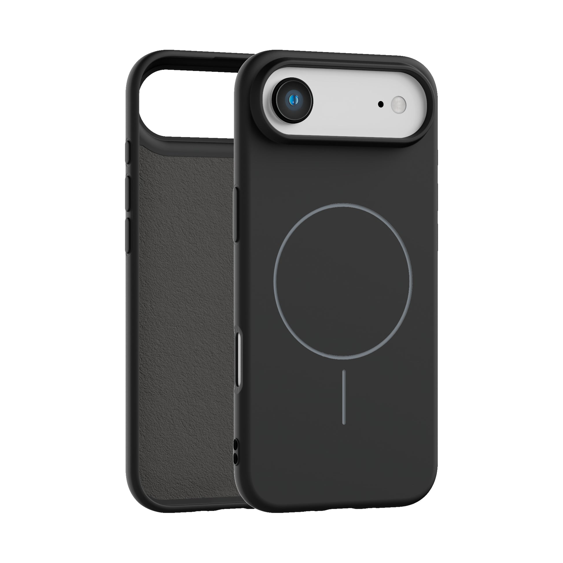 Magnetic Case for iPhone 17 Air - Compatible with MagSafe - Shockproof Black Case Cover FoneFunShop
