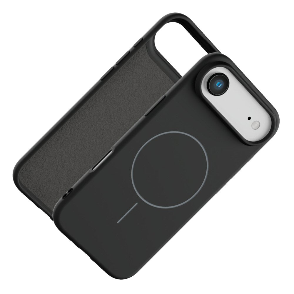 Magnetic Case for iPhone 17 Air - Compatible with MagSafe - Shockproof Black Case Cover FoneFunShop
