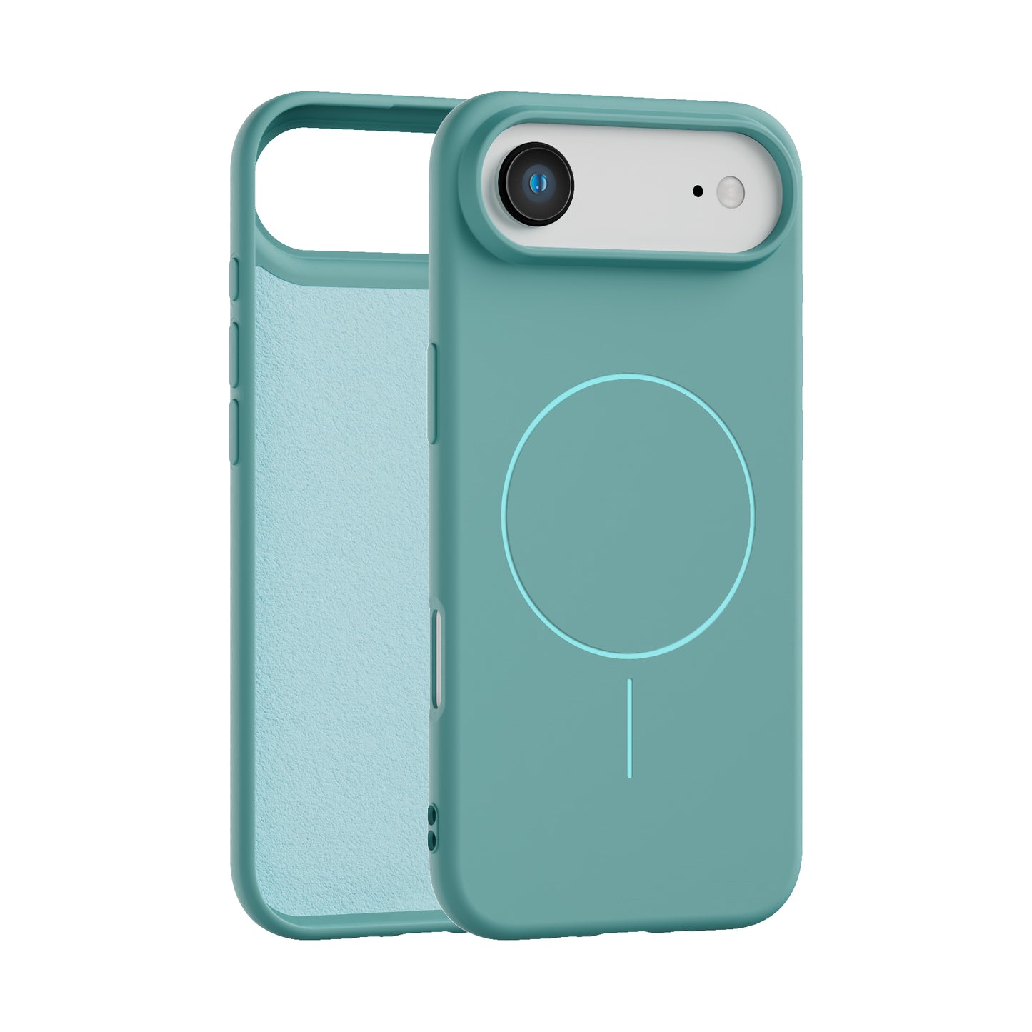 Magnetic Case for iPhone 17 Air - Compatible with MagSafe - Shockproof Green Case Cover FoneFunShop