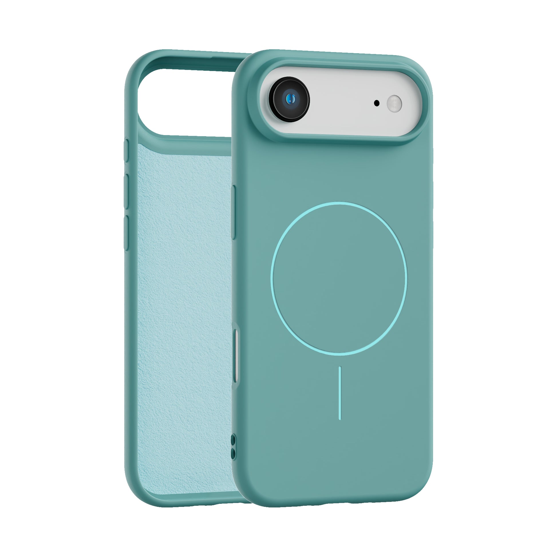 Magnetic Case for iPhone 17 Air - Compatible with MagSafe - Shockproof Green Case Cover FoneFunShop
