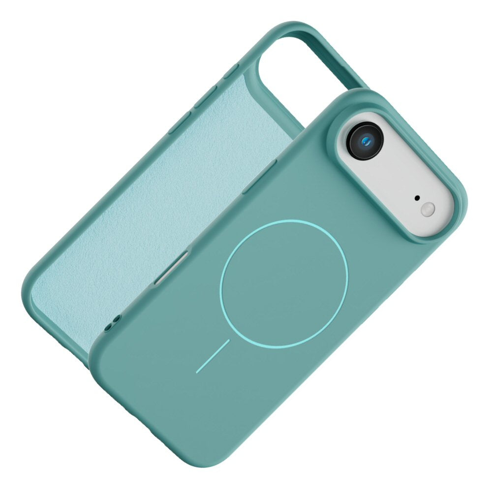 Magnetic Case for iPhone 17 Air - Compatible with MagSafe - Shockproof Green Case Cover FoneFunShop