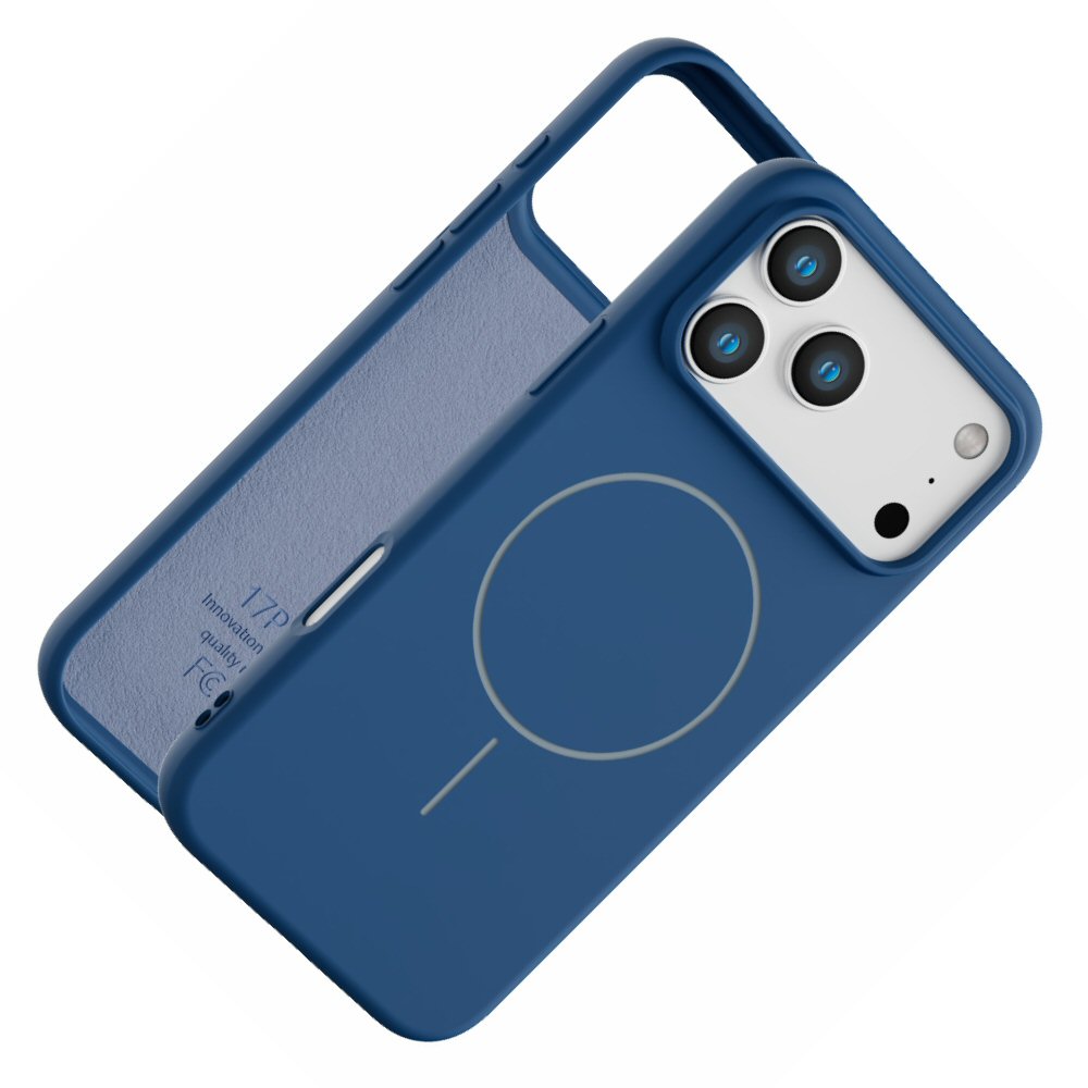 Magnetic Case for iPhone 17 Pro - Compatible with MagSafe - Shockproof Blue Case Cover FoneFunShop
