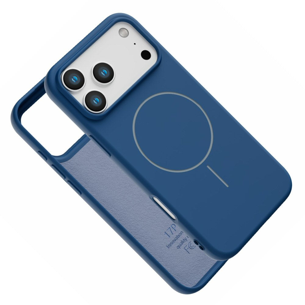 Magnetic Case for iPhone 17 Pro - Compatible with MagSafe - Shockproof Blue Case Cover FoneFunShop