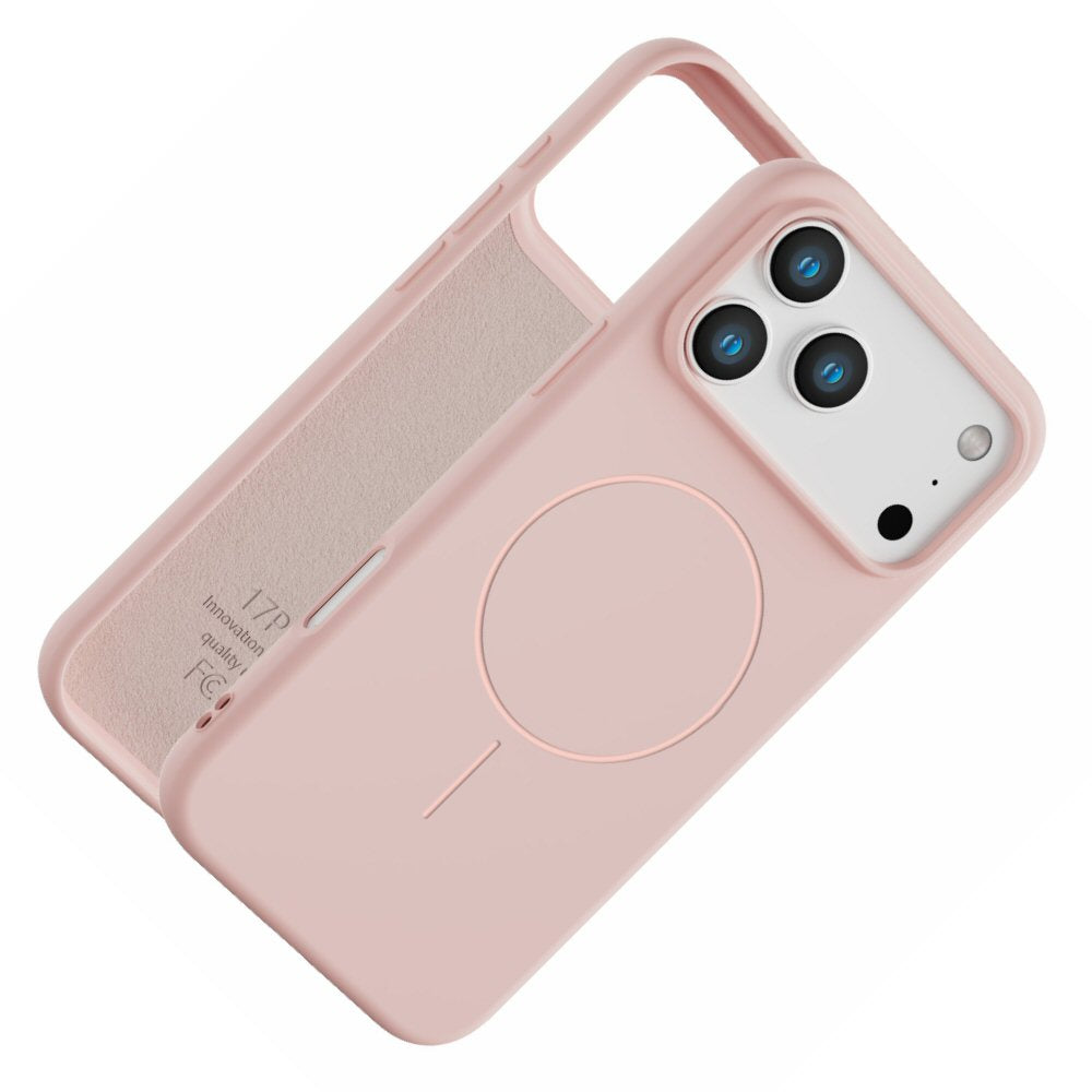 Magnetic Case for iPhone 17 Pro - Compatible with MagSafe - Shockproof Pink Case Cover FoneFunShop