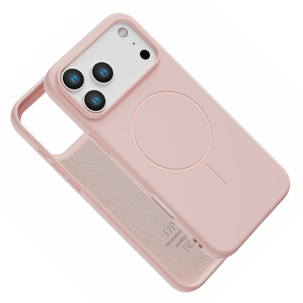 Magnetic Case for iPhone 17 Pro - Compatible with MagSafe - Shockproof Pink Case Cover FoneFunShop