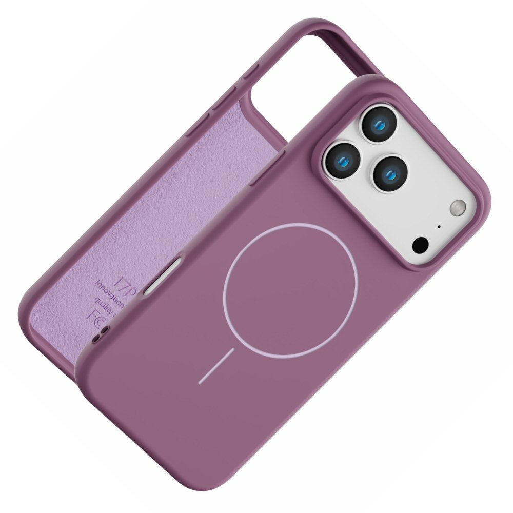 Magnetic Case for iPhone 17 Pro - Compatible with MagSafe - Shockproof Purple Case Cover FoneFunShop