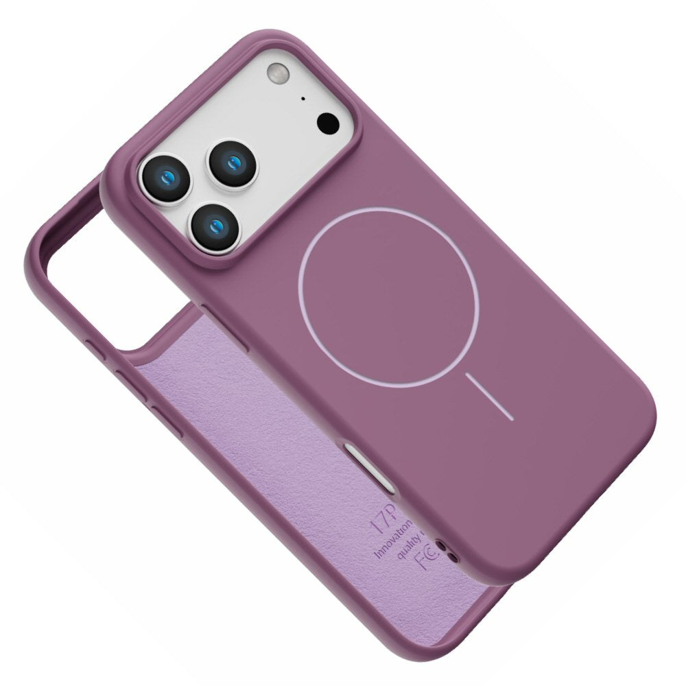 Magnetic Case for iPhone 17 Pro - Compatible with MagSafe - Shockproof Purple Case Cover FoneFunShop