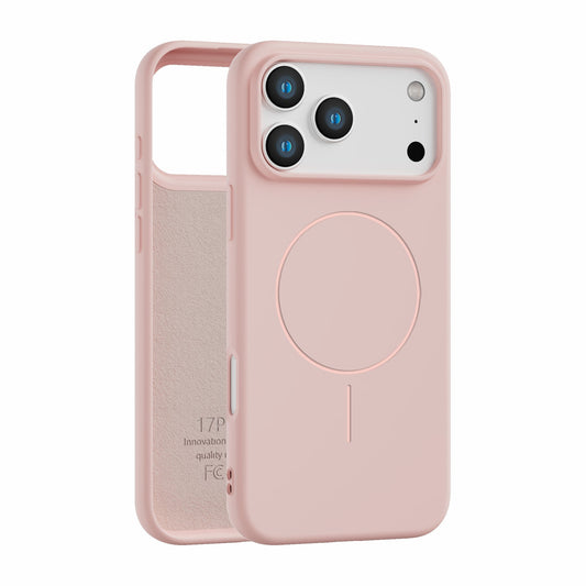 Magnetic Case for iPhone 17 Pro Max - Compatible with MagSafe - Shockproof Pink Case Cover FoneFunShop