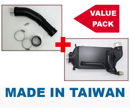 Value Pack = Turbo Charge Pipe Cooler + Liquid Intercooler for Mercedes M274 – image 2