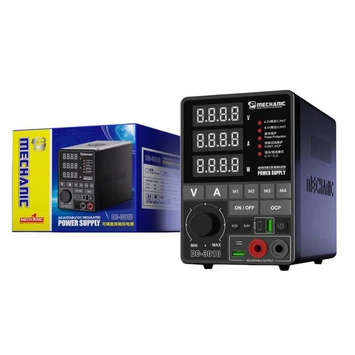 Mechanic DC 3010 Adjustable DC Regulated Bench Power Supply