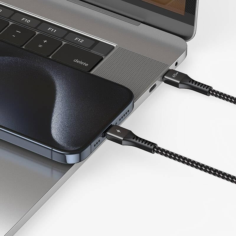 Budi 1.2M PD65W Super Fast Charge Cable Type C to Dual Type C Power Delivery Cable FoneFunShop