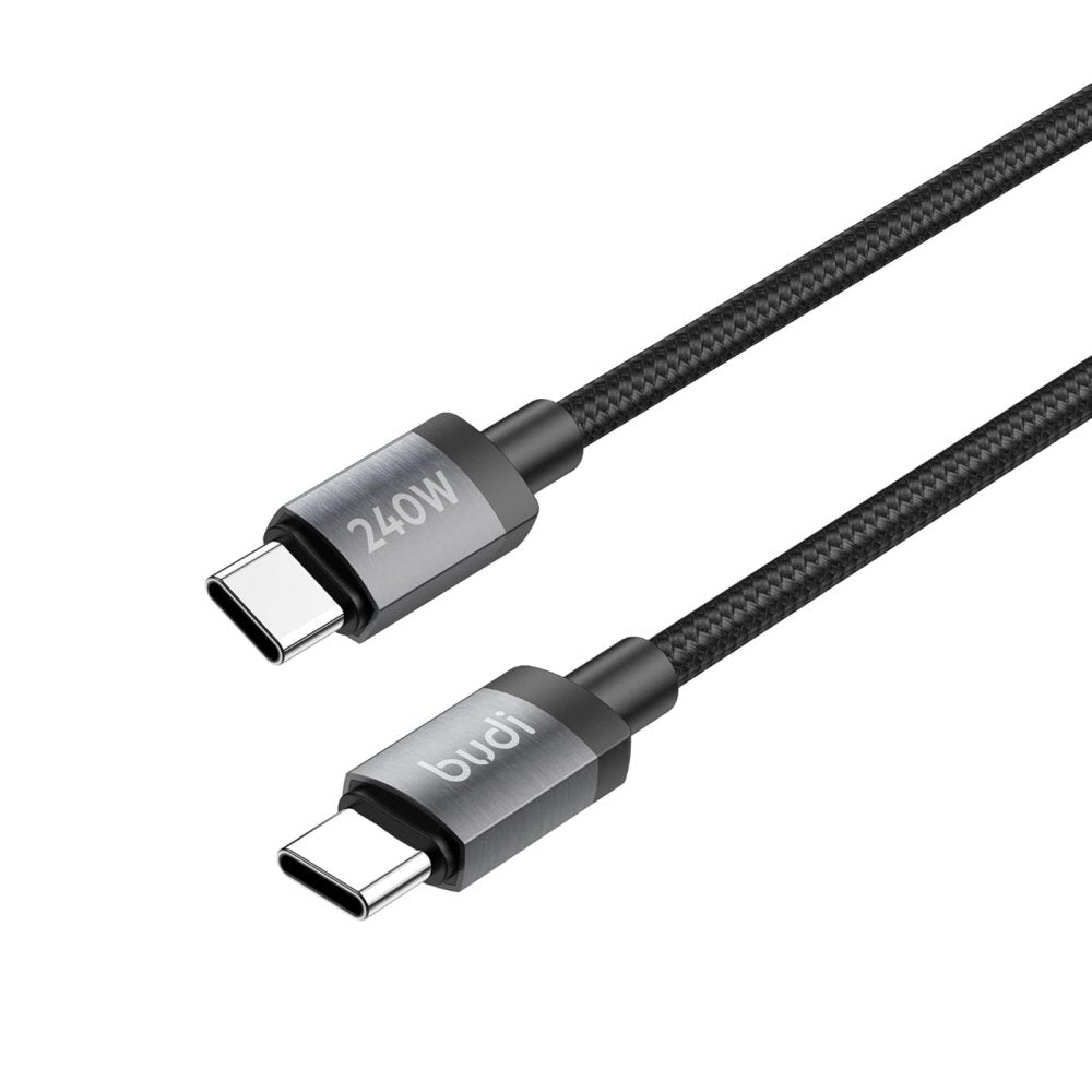 Budi 1.5M PD240W USB-C to USB-C Fast Charging Cable Cable FoneFunShop