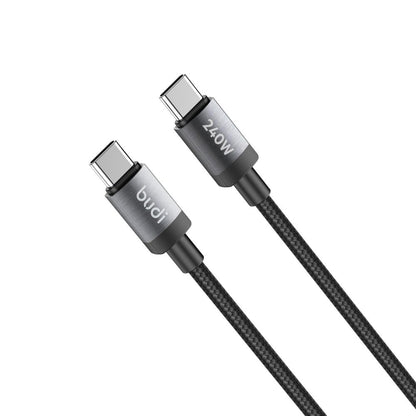 Budi 1.5M PD240W USB-C to USB-C Fast Charging Cable Cable FoneFunShop