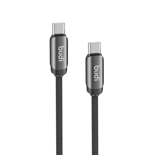 Budi 1.2M PD100W USB-C to USB-C Fast Charging Cable Cable FoneFunShop