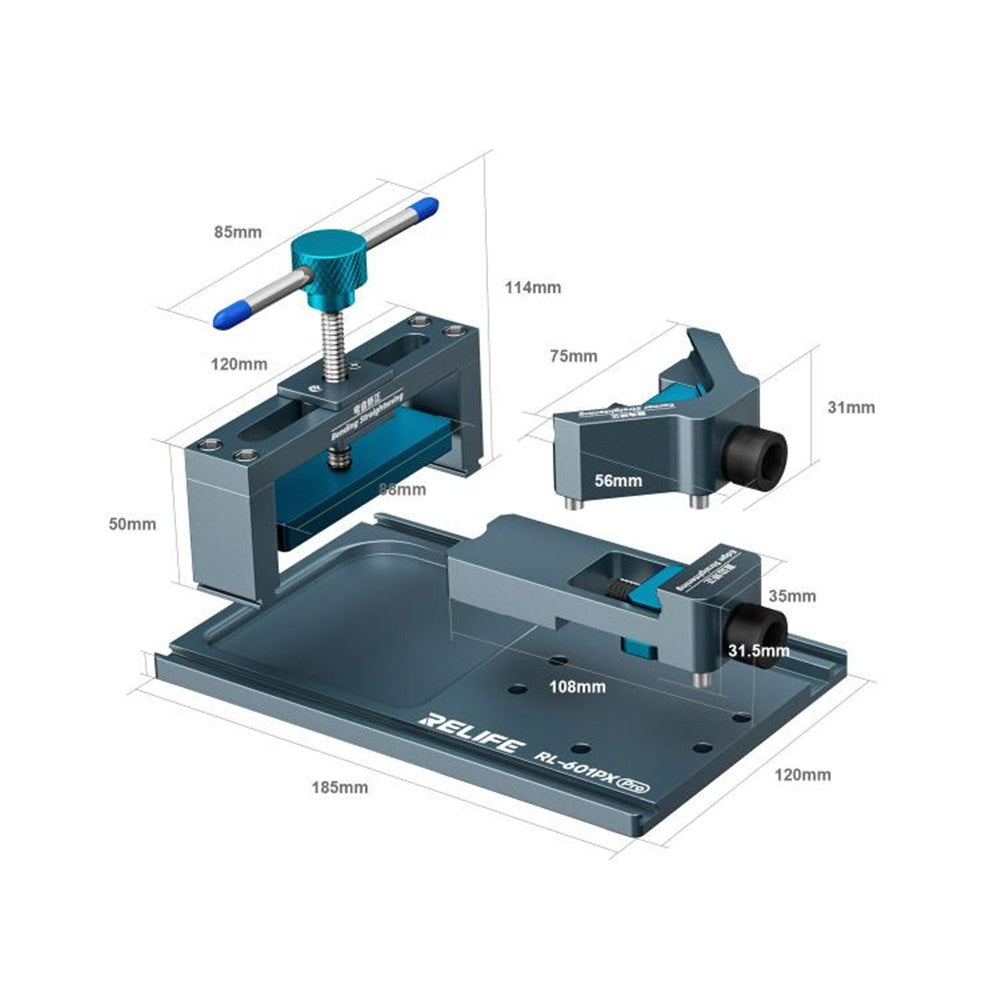 Relife RL-601PX Pro Phone Frame Repair Tool Multi Directional And Corner Correction Phone Repair Tools FoneFunShop