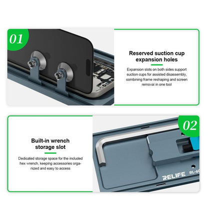 Relife RL-601PX Pro Phone Frame Repair Tool Multi Directional And Corner Correction Phone Repair Tools FoneFunShop