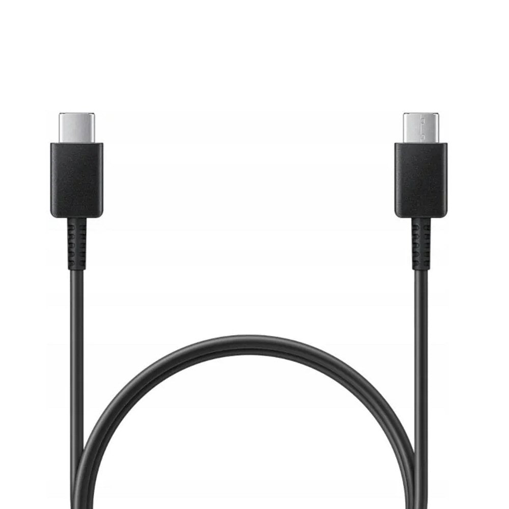 Samsung Super Fast Charging 1m USB-C to USB-C Cable Black EP-DA705BBE Cable FoneFunShop