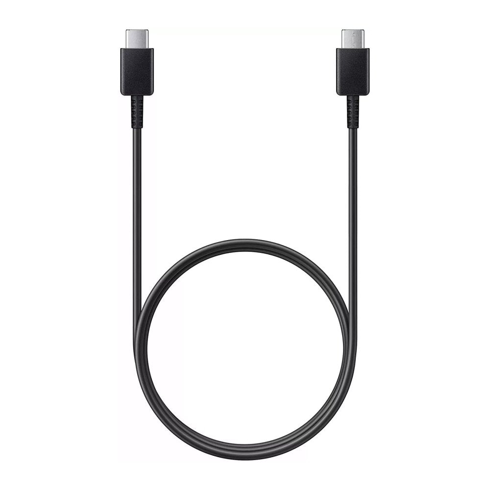 Samsung Super Fast Charging 1m USB-C to USB-C Cable Black EP-DA705BBE Cable FoneFunShop