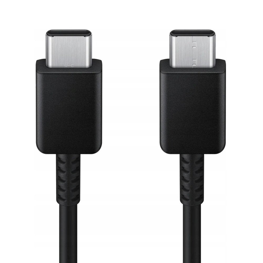 Samsung Super Fast Charging 1m USB-C to USB-C Cable Black EP-DA705BBE Cable FoneFunShop