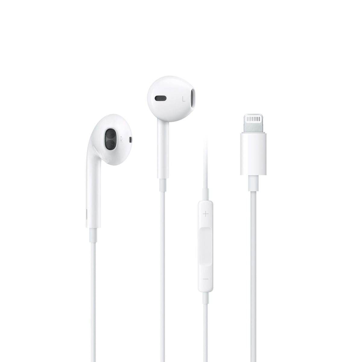 Budi Earphones For iPhone 5 to 14 True Sound 1.2M Cable 8Pin - White Cable FoneFunShop
