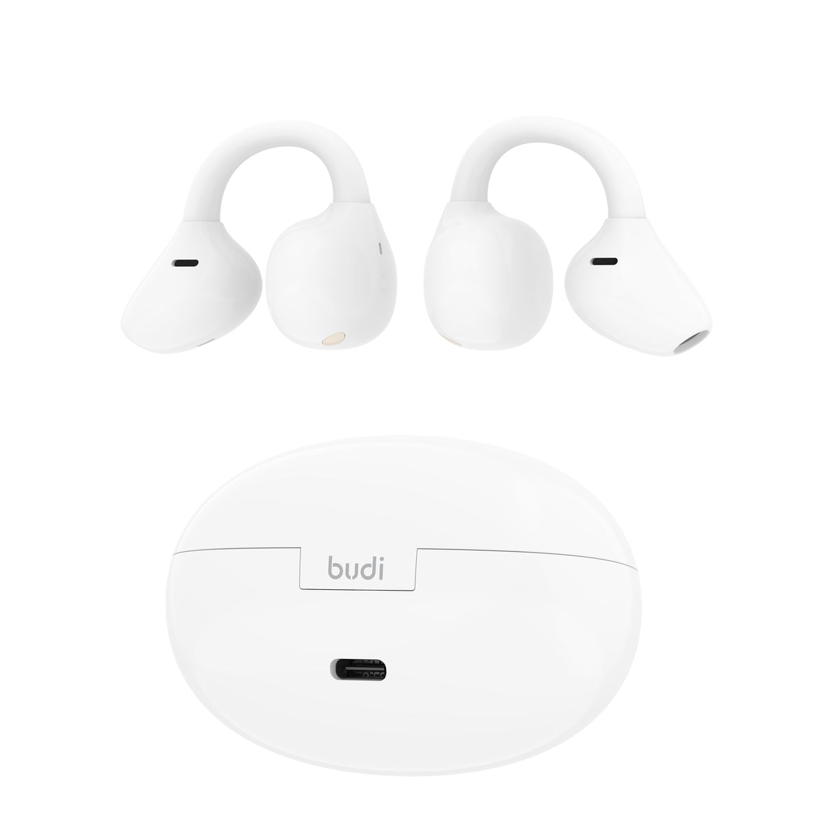 Budi EP36W Open Ear Wireless Earbuds Bluetooth 30H with 500mAh Case Earphones FoneFunShop