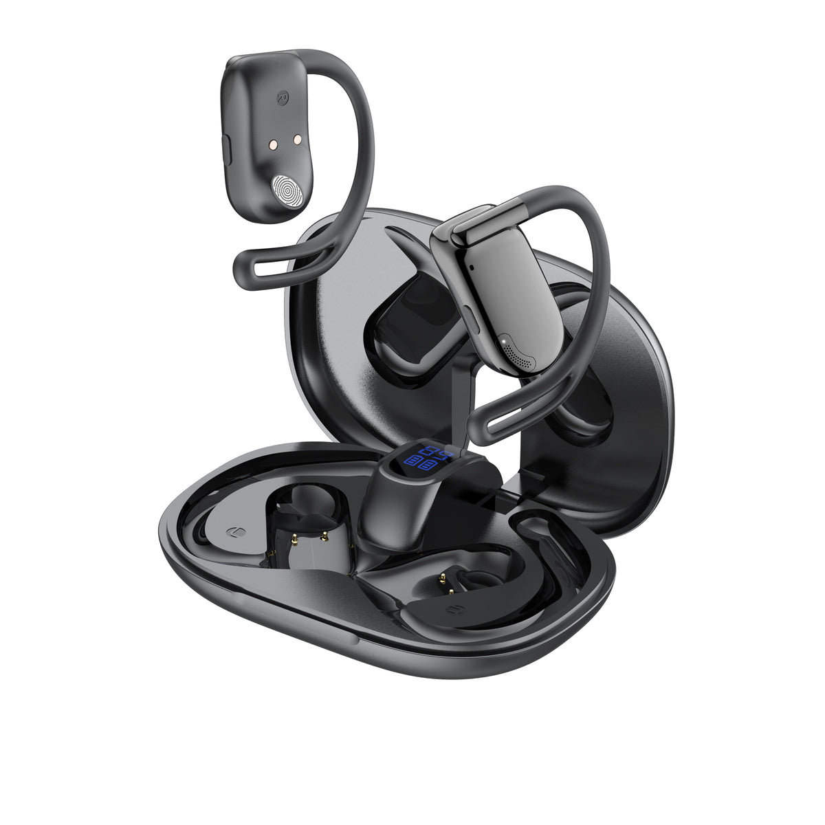 Budi EP36W Open Ear Wireless Earbuds Bluetooth 30H with 500mAh Case Earphones FoneFunShop