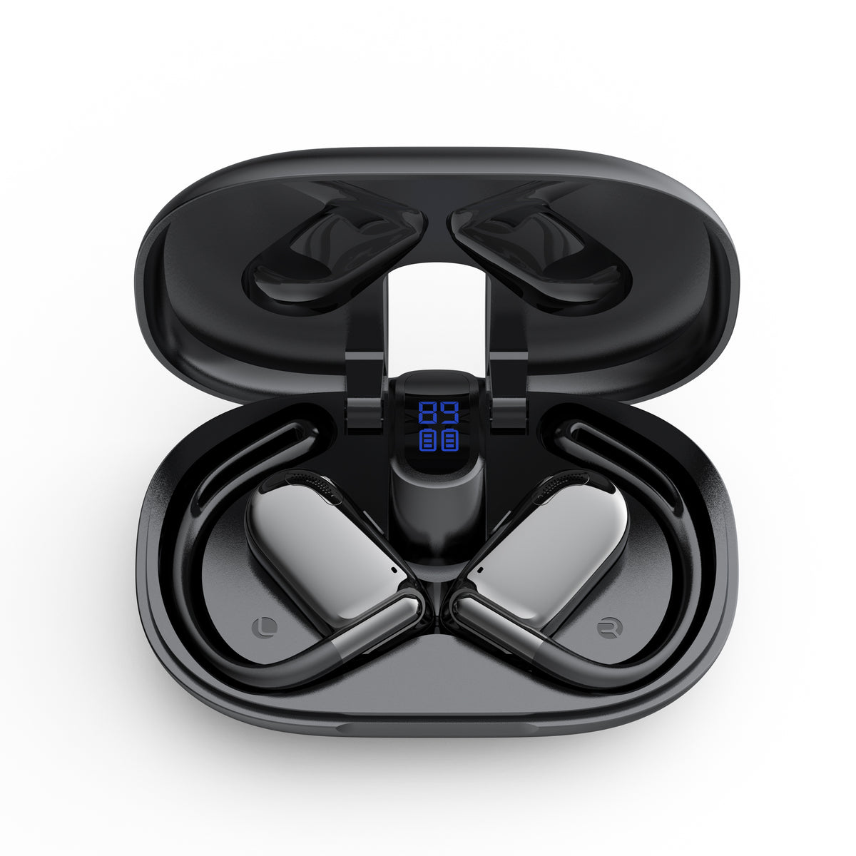 Budi EP36W Open Ear Wireless Earbuds Bluetooth 30H with 500mAh Case Earphones FoneFunShop