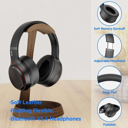 Budi Wireless Stereo Headphones Bluetooth 5.4 Foldable Built-in Microphone EP52B Budi FoneFunShop