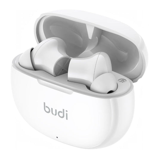 Budi TWS True Wireless Earphone Pods3 Style White Earphones Budi