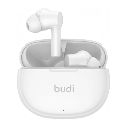 Budi TWS True Wireless Earphone Pods3 Style White Earphones Budi