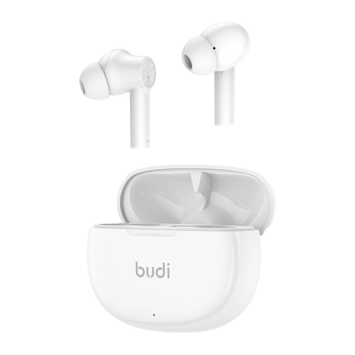 Budi TWS True Wireless Earphone Pods3 Style White Earphones Budi