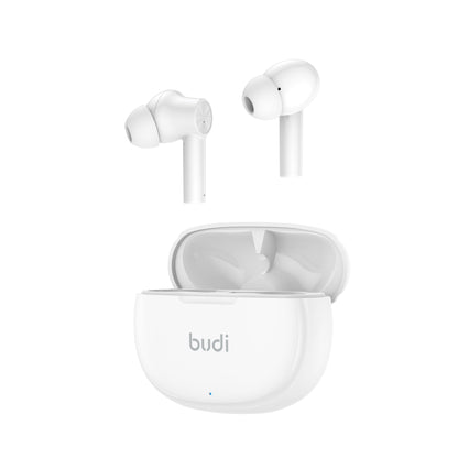 Budi TWS True Wireless Earphone Pods3 Style White Earphones Budi