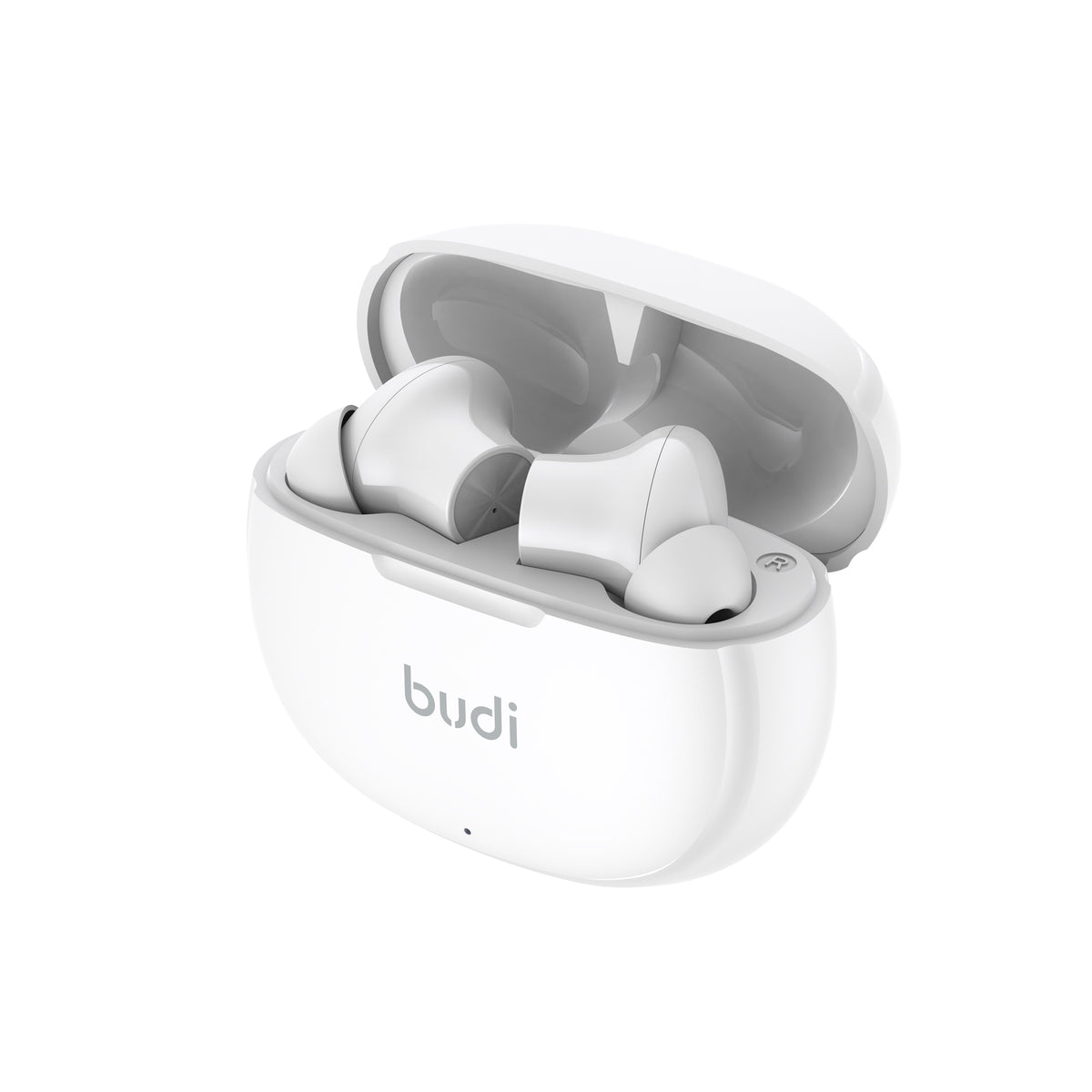 Budi TWS True Wireless Earphone Pods3 Style White Earphones Budi