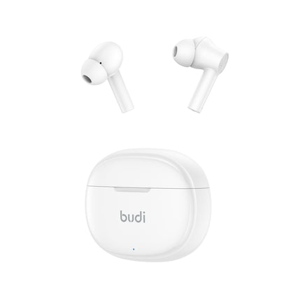 Budi TWS True Wireless Earphone Pods3 Style White Earphones Budi