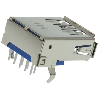 Molex Right Angle, Through Hole Female - 1 Port Type USB Type A USB Connector USB 3.0 (48405-0003) Electronic Components FoneFunShop