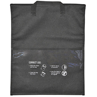 FWR Faraday Bag for Large Tablet / Laptop - Signal Blocking Pouch Magnetic Closure 38 x 48 cm (Fits up to 18") Faraday Bag FoneFunShop