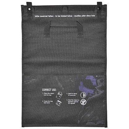 FWR Faraday Bag for Large Tablet / Laptop - Signal Blocking Pouch Magnetic Closure 38 x 48 cm (Fits up to 18") Faraday Bag FoneFunShop