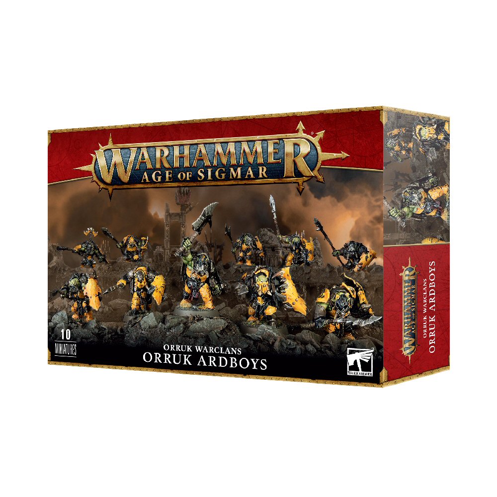 Warhammer Age of Sigmar: Orruk Warclans: Orruk Ardboyz (89-61) Age of Sigmar FoneFunShop