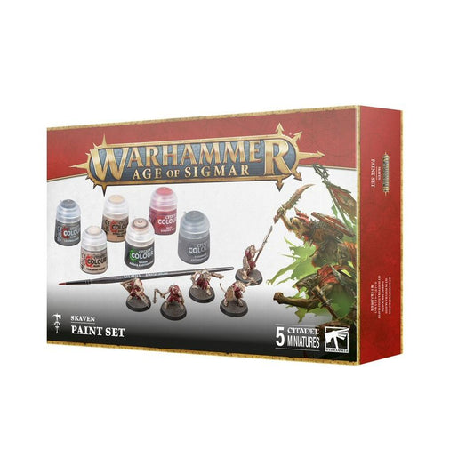 Warhammer Age Of Sigmar: Skaven Paint Set (60-09) Age of Sigmar FoneFunShop