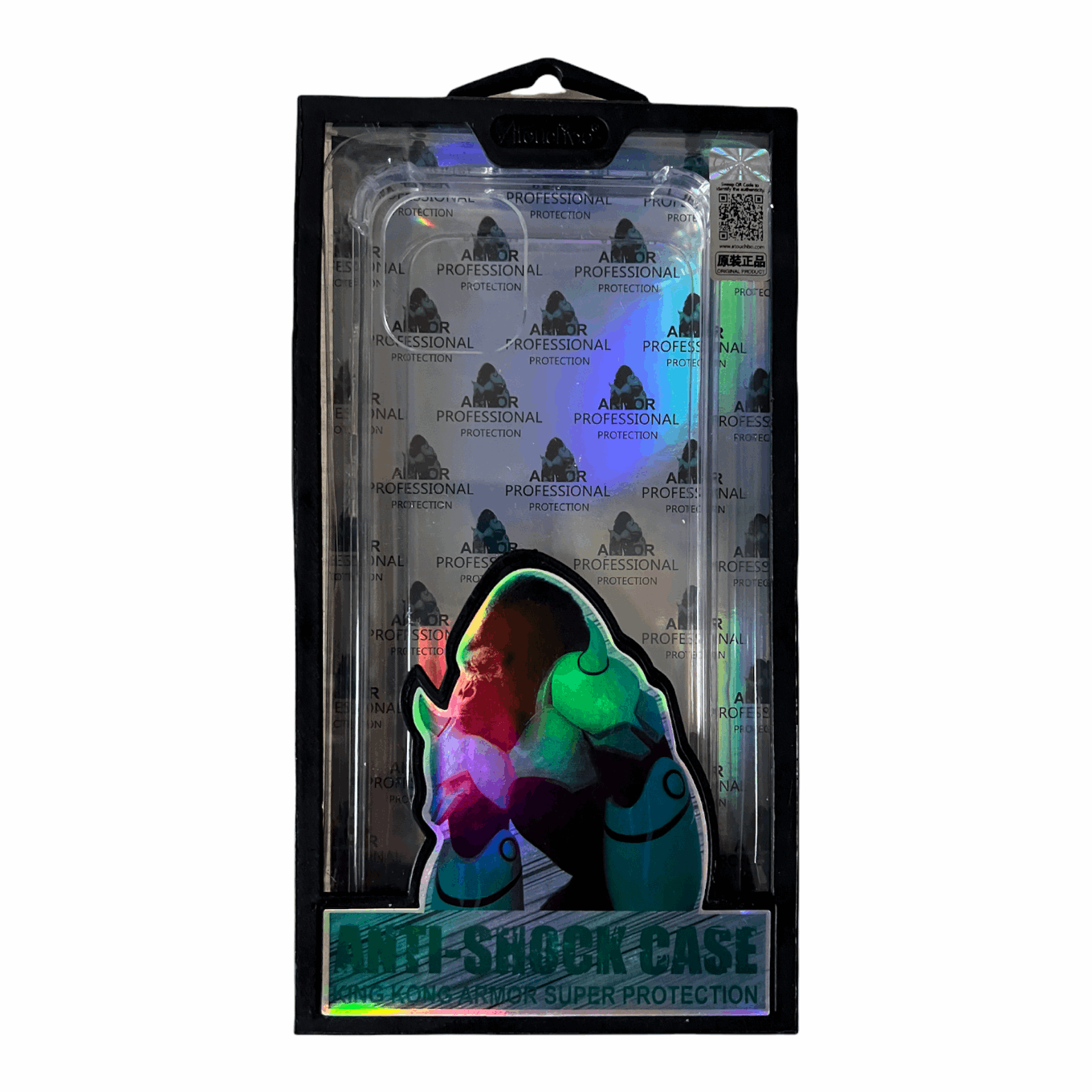 Clear Case For Samsung A16 Shockproof Armoured Transparent Back King Kong Case Cover FoneFunShop