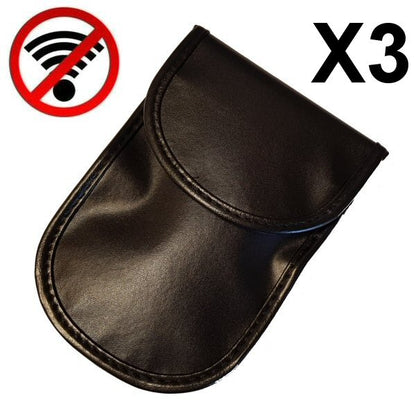 Faraday Bag Signal Blocker Safe Car Keyless Entry Fob Signal - Pack of 3 Faraday FoneFunShop