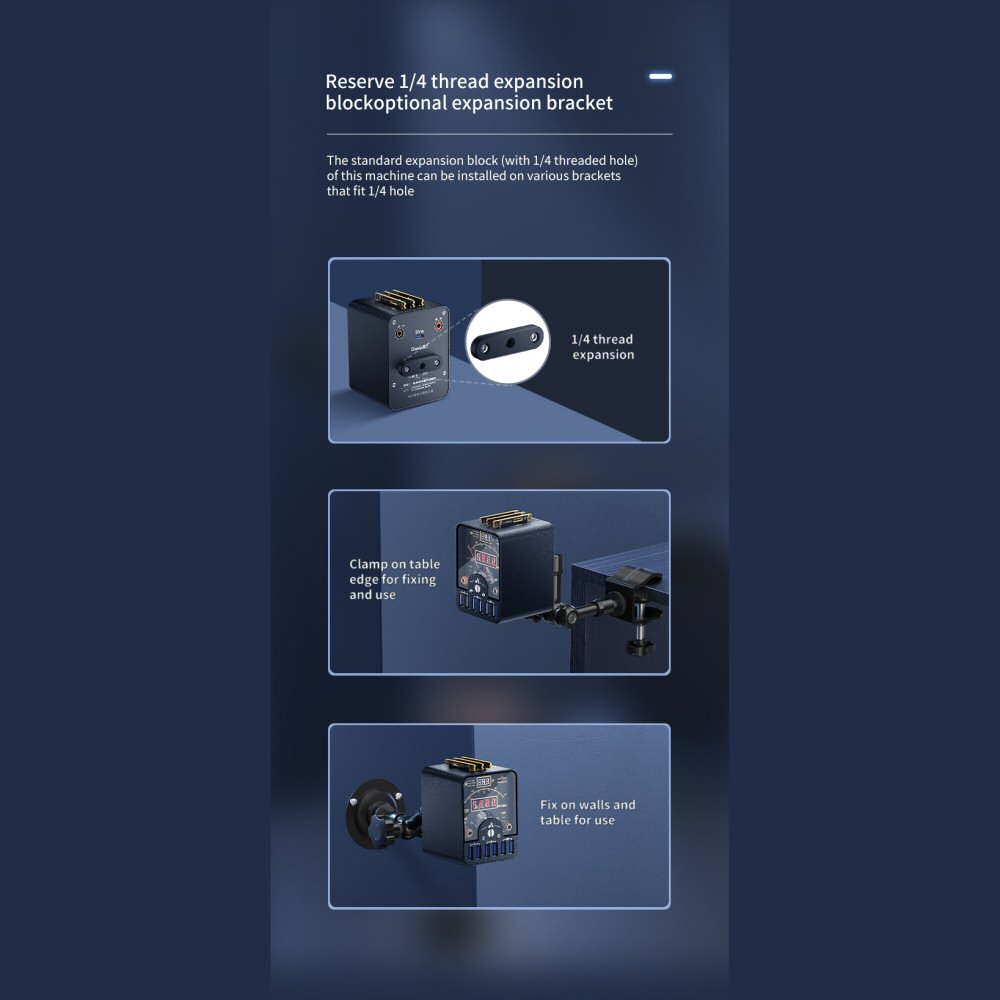 DC Power Supply Qianli LT1 Insulate Phone Diagnosis Instrument inc 2 Expansions Qianli FoneFunShop