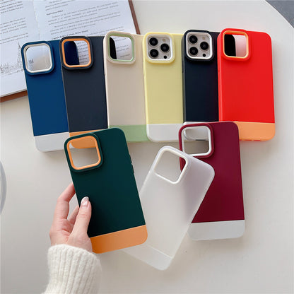 Case For iPhone 13 3 in 1 Designer in Yellow White Case Cover FoneFunShop   