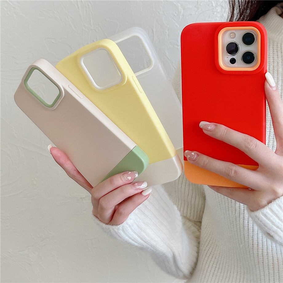 Case For iPhone 12 Pro Max 3 in 1 Designer in Blue White Case Cover FoneFunShop   