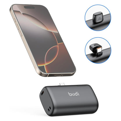 Budi Power Bank 10000mAH 22.5W PD Fast Charge with USB-C Dock Kick Stand Power Bank FoneFunShop