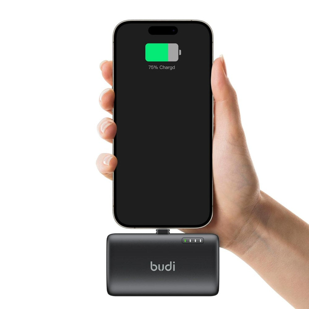 Budi Power Bank 10000mAH 22.5W PD Fast Charge with USB-C Dock Kick Stand Power Bank FoneFunShop