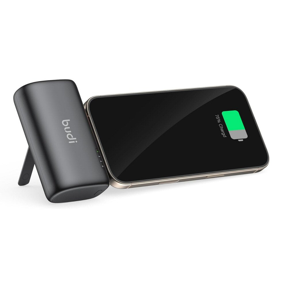 Budi Power Bank 10000mAH 22.5W PD Fast Charge with USB-C Dock Kick Stand Power Bank FoneFunShop