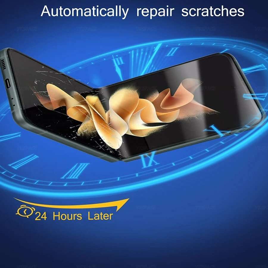 Privacy Screen Protector For Samsung Z Flip 7 FE Inner Display - Anti-Peeping Anti-Spy Soft Hydrogel Protective Film Screen Protector FoneFunShop