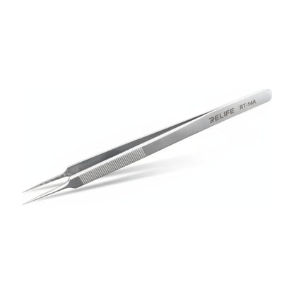 Tweezers For Phone Repair Relife RT14A IC Chip Precision Steel Tough Strong ic Chip FoneFunShop
