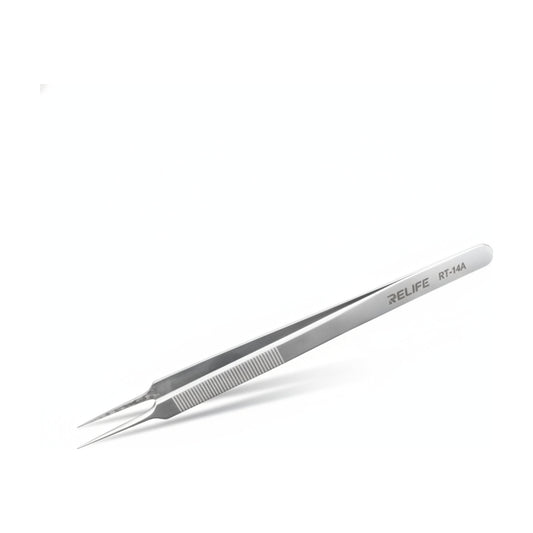 Tweezers For Phone Repair Relife RT14A IC Chip Precision Steel Tough Strong ic Chip FoneFunShop